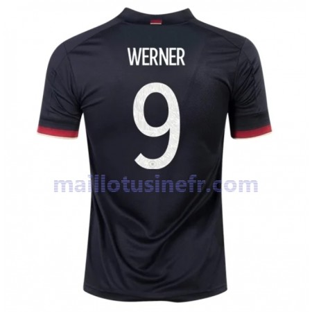 Maillot de Foot Allemagne Werner 9 Extérieur UEFA EURO 2020 Maillot de Foot Allemagne Werner 9 Extérieur UEFA EURO 2020